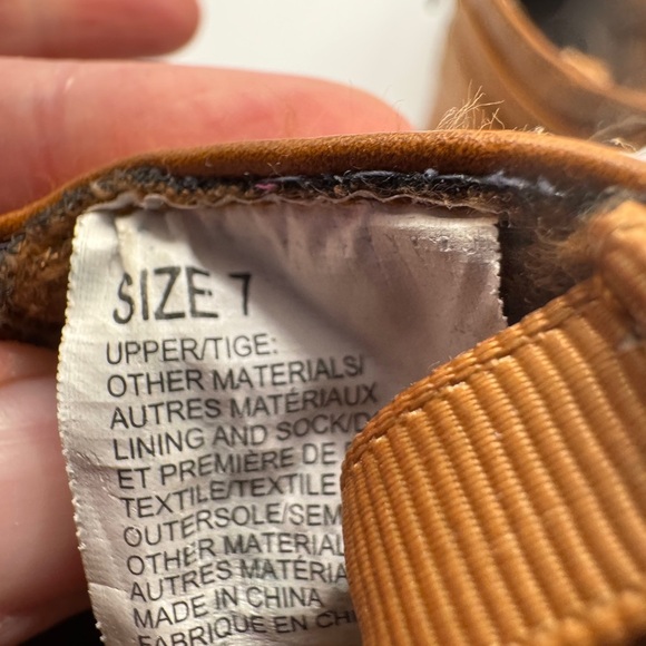 Crazy 8 Toddler Girl Size 7 Brown Faux Leather Booties - Picture 5 of 7